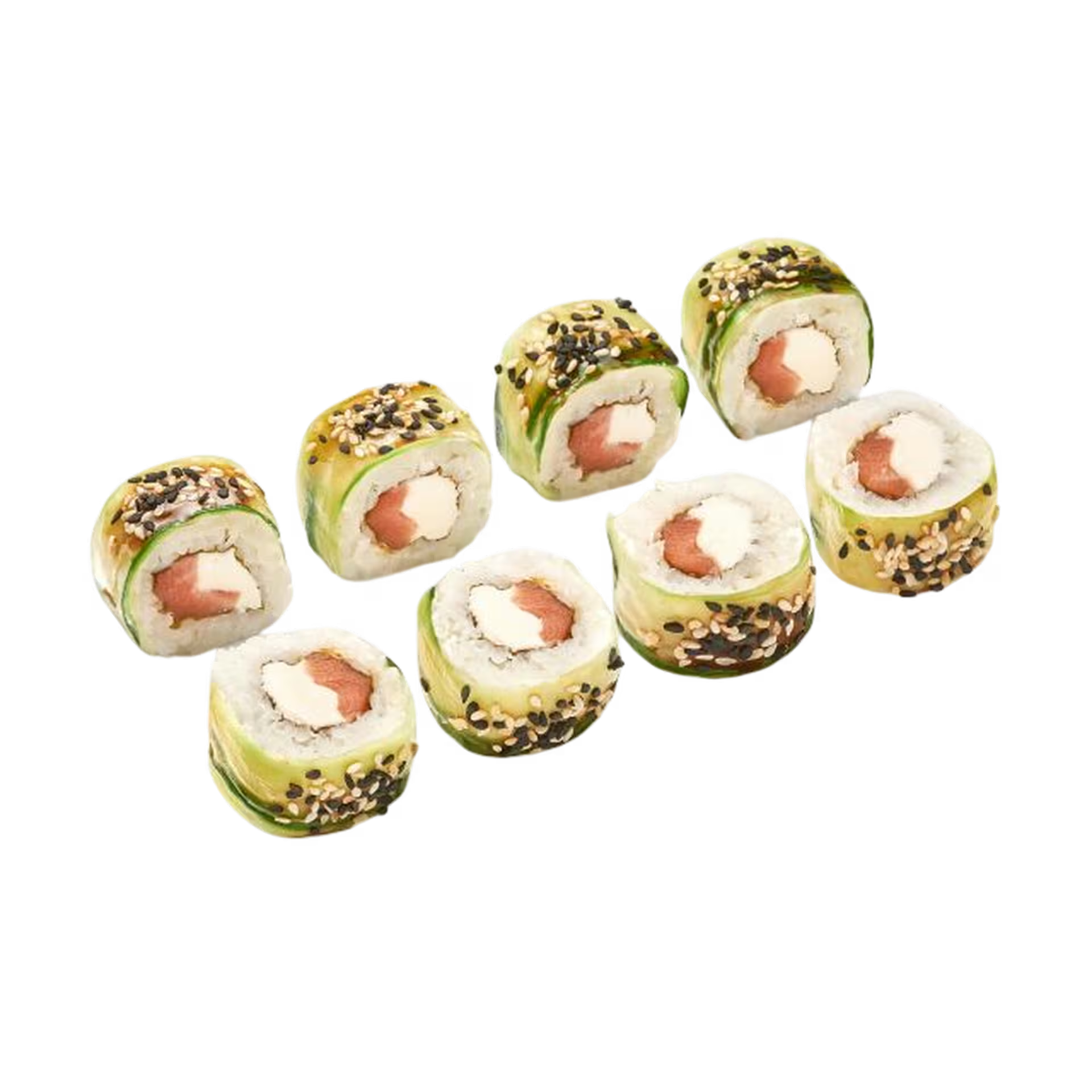 Роллы Зеленый дракон сяке