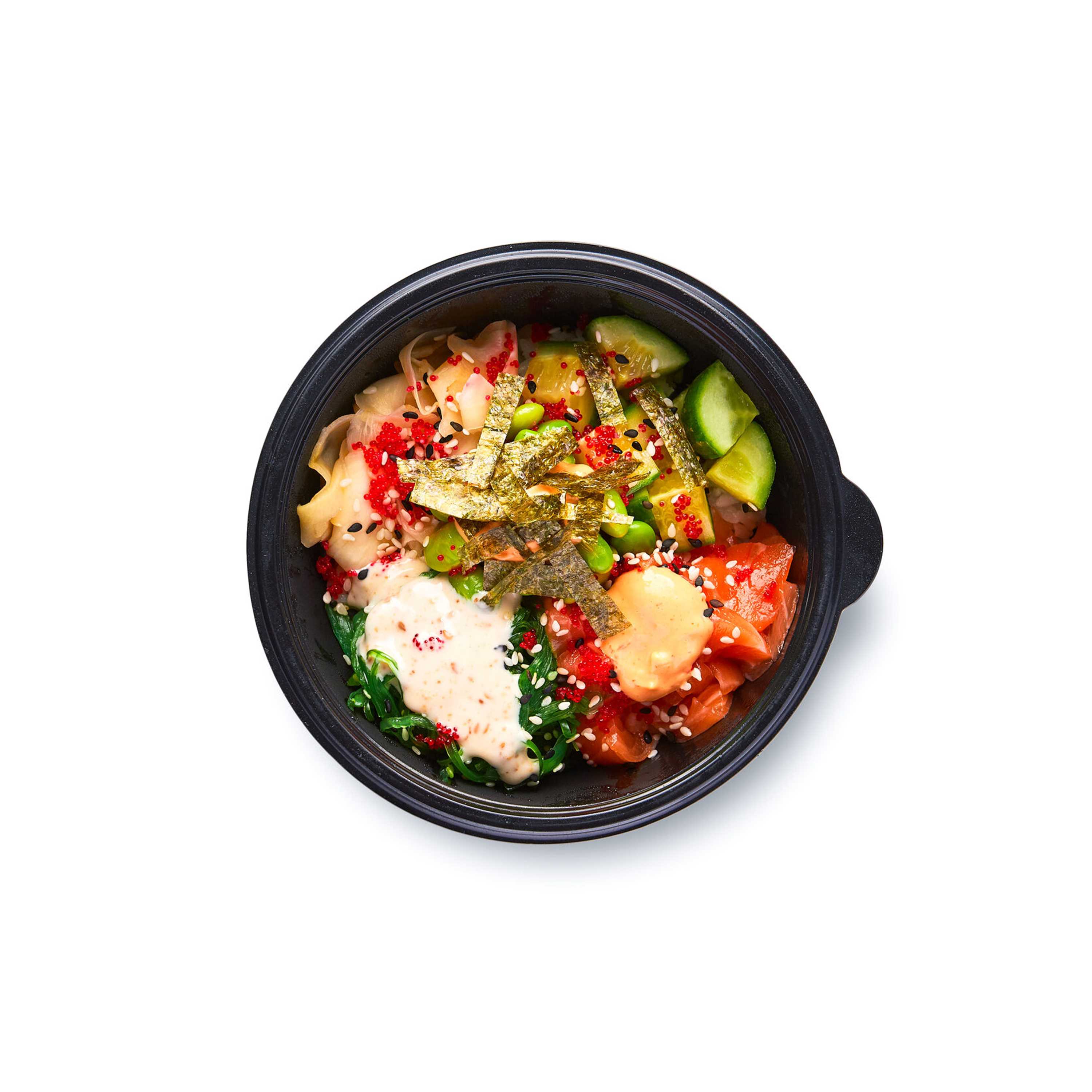 Поке Поке с лососем