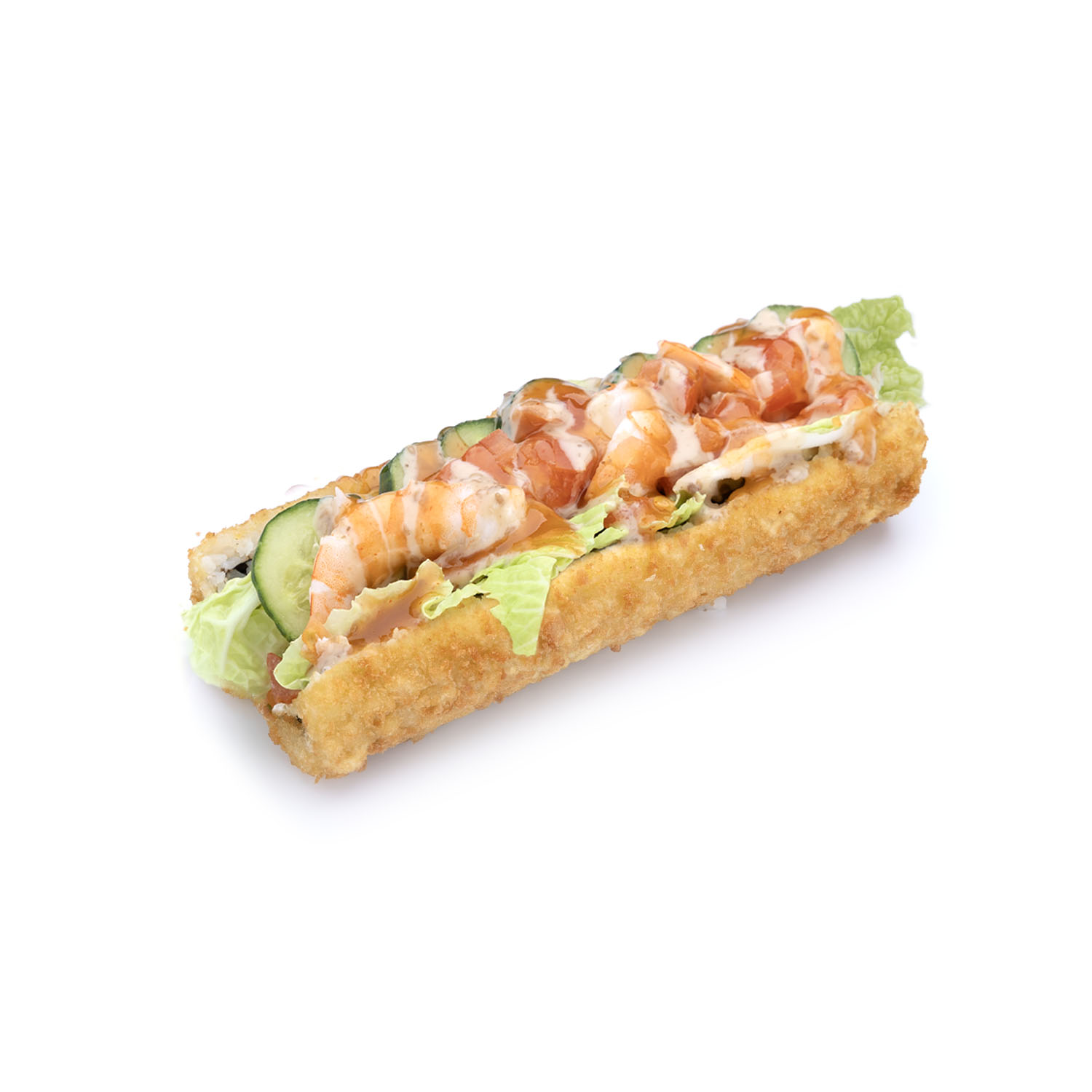 Новинки Хот-дог ролл с креветкой